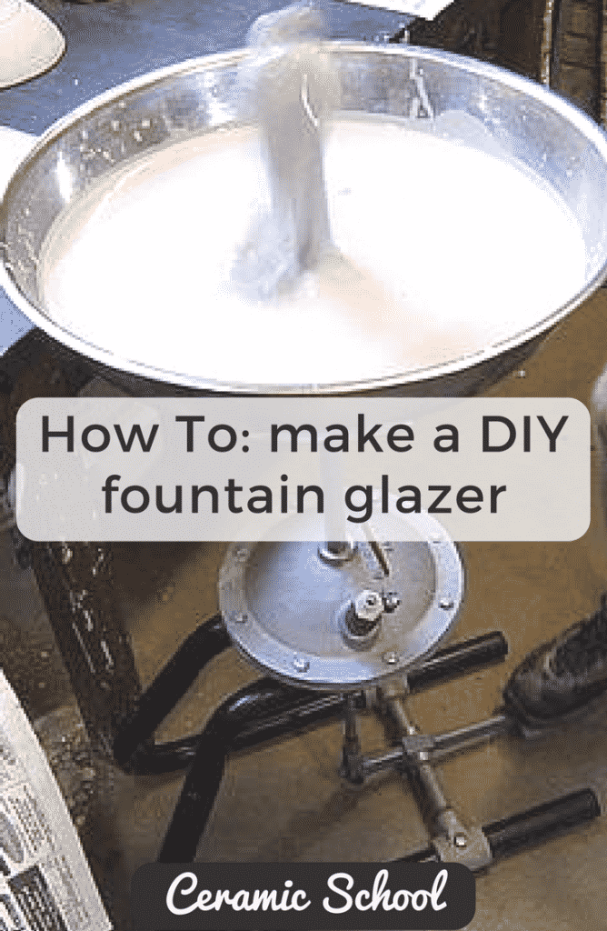 how to make a DIY Fountain Glazer