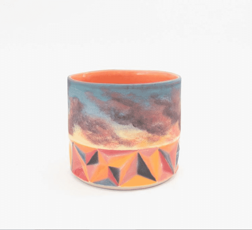 Hedy Yang – How to carve geometric cups and paint them with underglaze