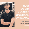 Tanner Sawitz – Throwing smaller scale forms for crystalline glazed pottery