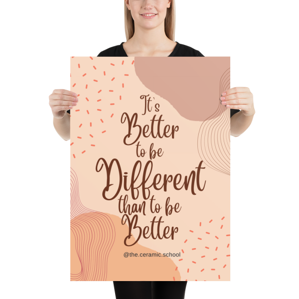 Better to be Different Poster