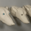 Marina Kuchinski – Solid Clay Construction of a Dog Head
