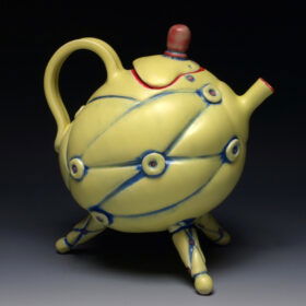 Rebecca Lowery: Altered Bottle Teapots