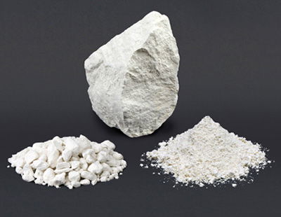 kaolin clay in various forms