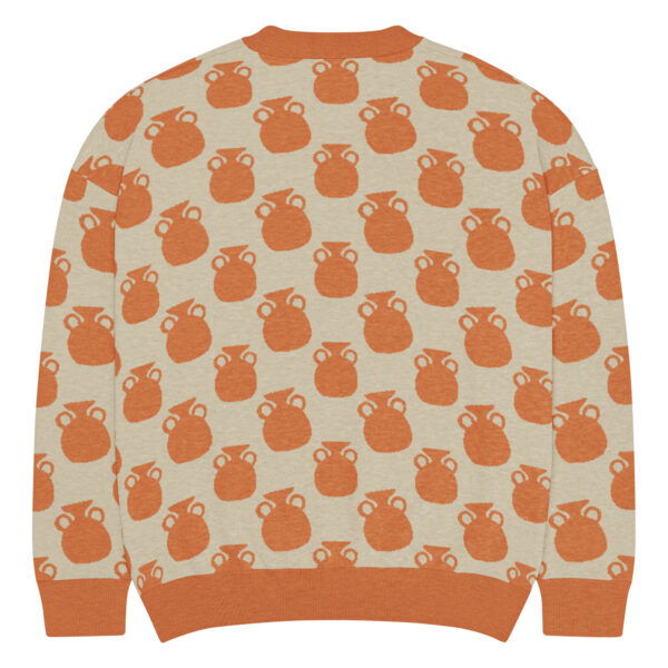 Orange Vases Knitted Sweater - Image 18
