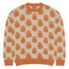 Orange Vases Knitted Sweater - Image 11