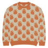 Orange Vases Knitted Sweater - Image 9