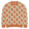 Orange Vases Knitted Sweater - Image 7
