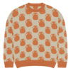 Orange Vases Knitted Sweater - Image 5