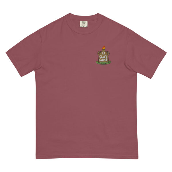 Clay Camp Community Embroidered T-shirt - Image 6