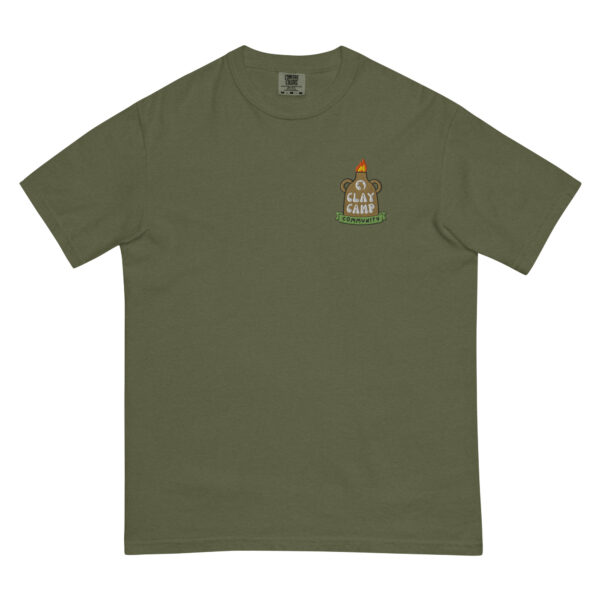 Clay Camp Community Embroidered T-shirt - Image 5