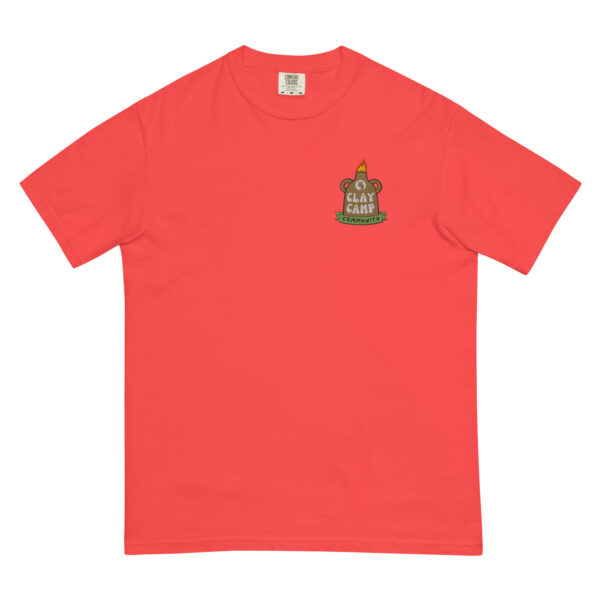 Clay Camp Community Embroidered T-shirt - Image 8