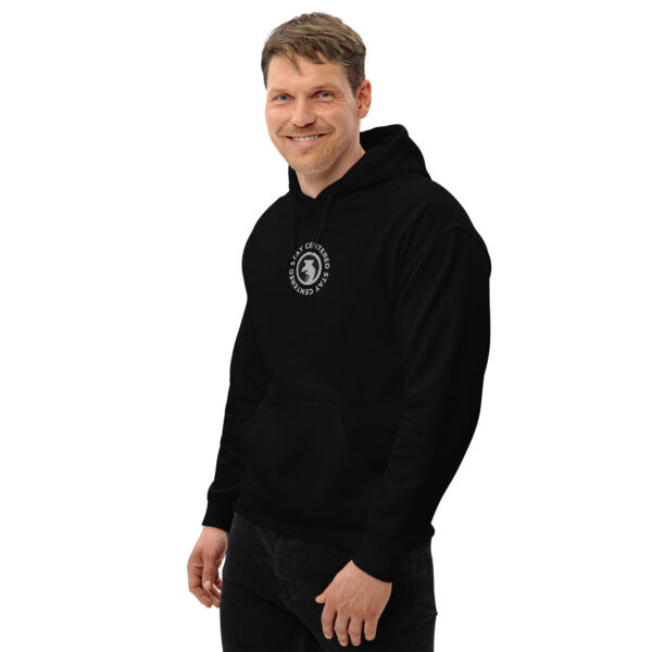 Stay Centered Embroidered Hoodie - Image 6