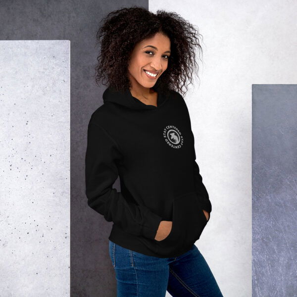 Stay Centered Embroidered Hoodie - Image 4