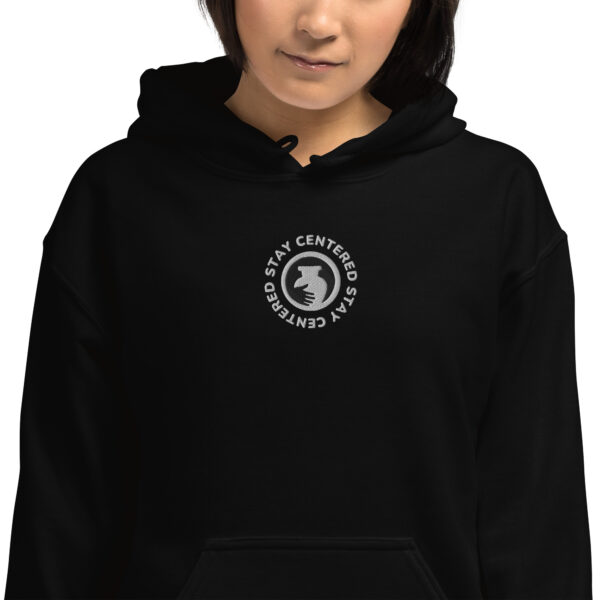 Stay Centered Embroidered Hoodie - Image 8