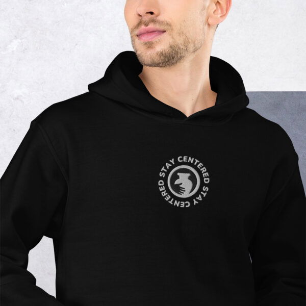 Stay Centered Embroidered Hoodie - Image 9
