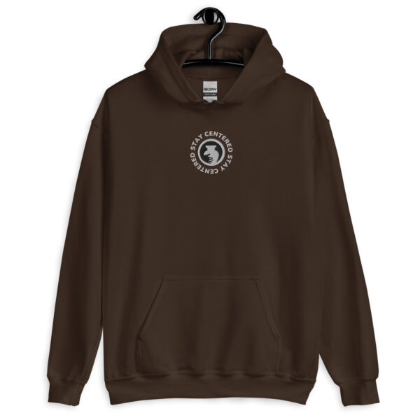 Stay Centered Embroidered Hoodie