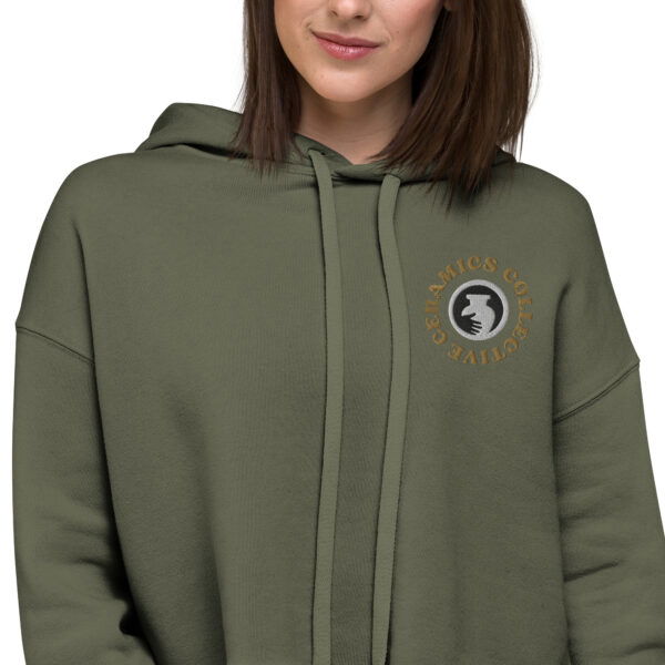 Ceramics Collective Crop Hoodie - Image 3
