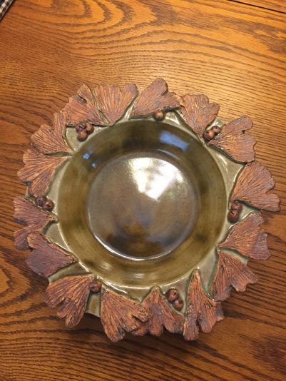 ginkgo leaf bowl
