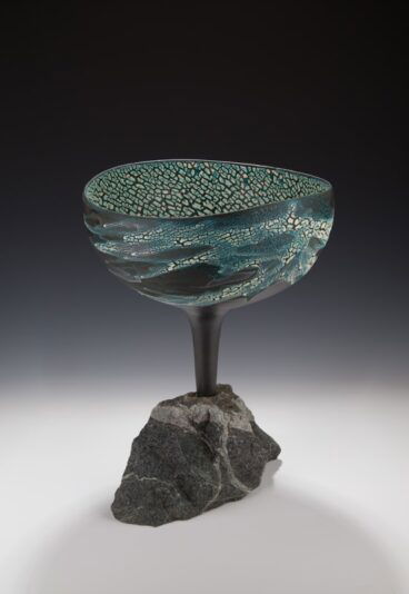 Altered Vessel Chalice mounted in rock