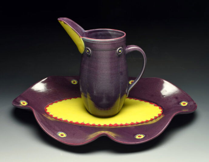 Purple yellow xxl tray and pitcher web file