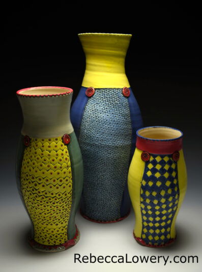 3 large vases set web