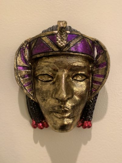 egyptian gilded mask