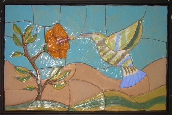 KaterinaBohac_Humingbird_100x80cm_SOLD