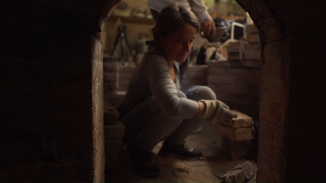 Viqui desde el horno